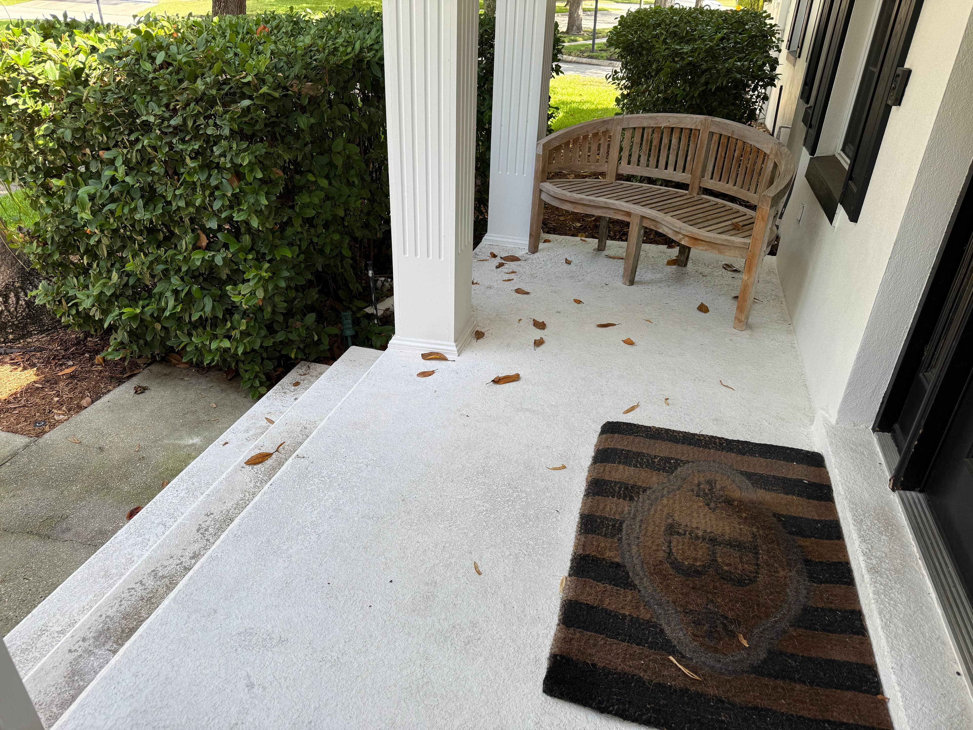 Patio Cleaning 2 before cleaning