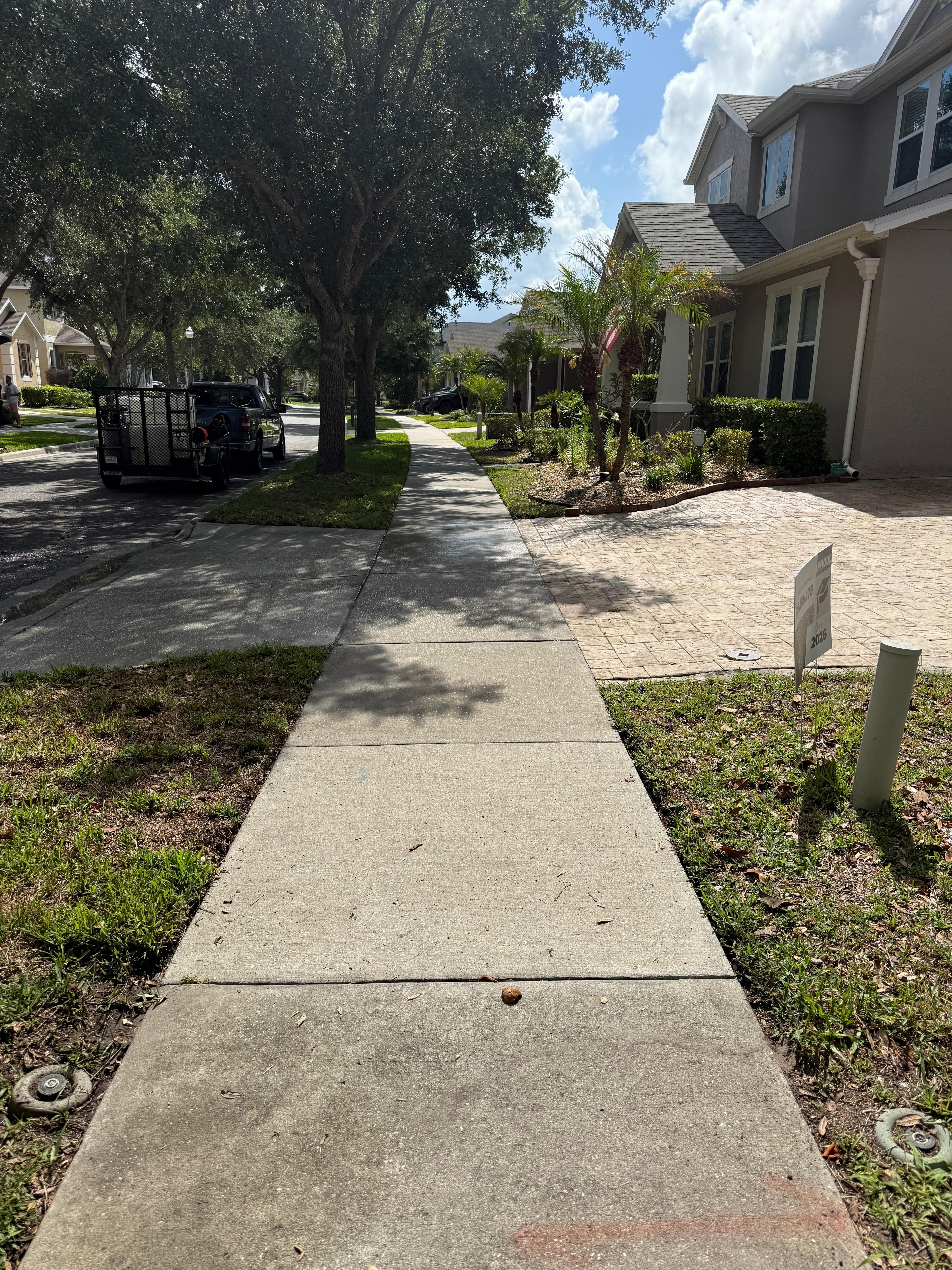 Sidewalk Cleaning 2 after cleaning