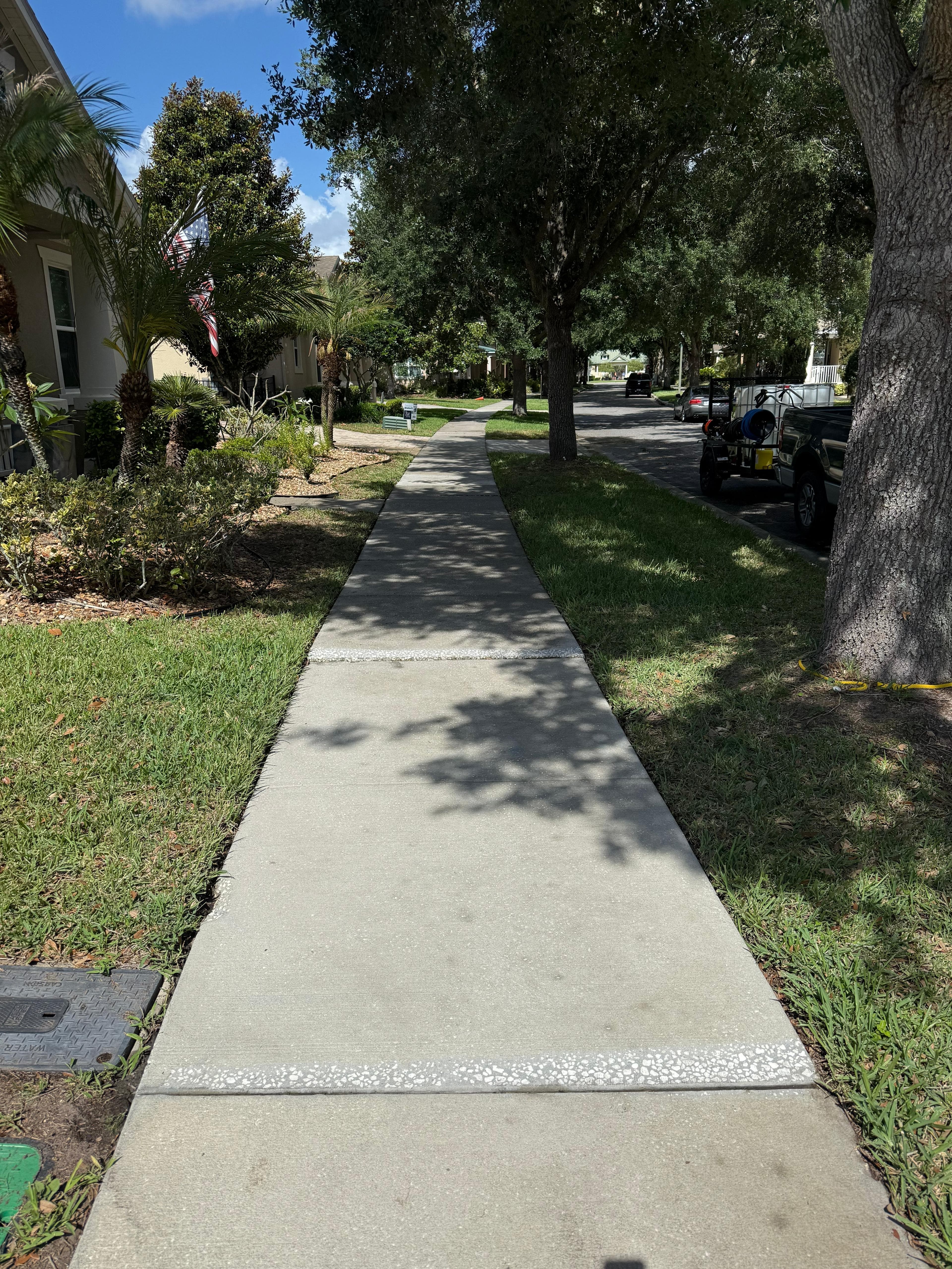 Sidewalk Cleaning 5 after cleaning