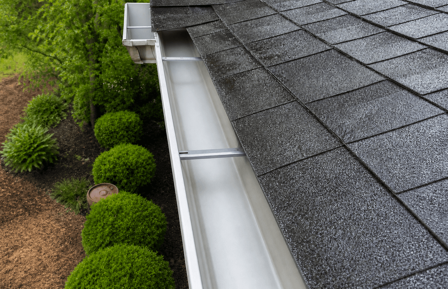 Gutter Cleaning after