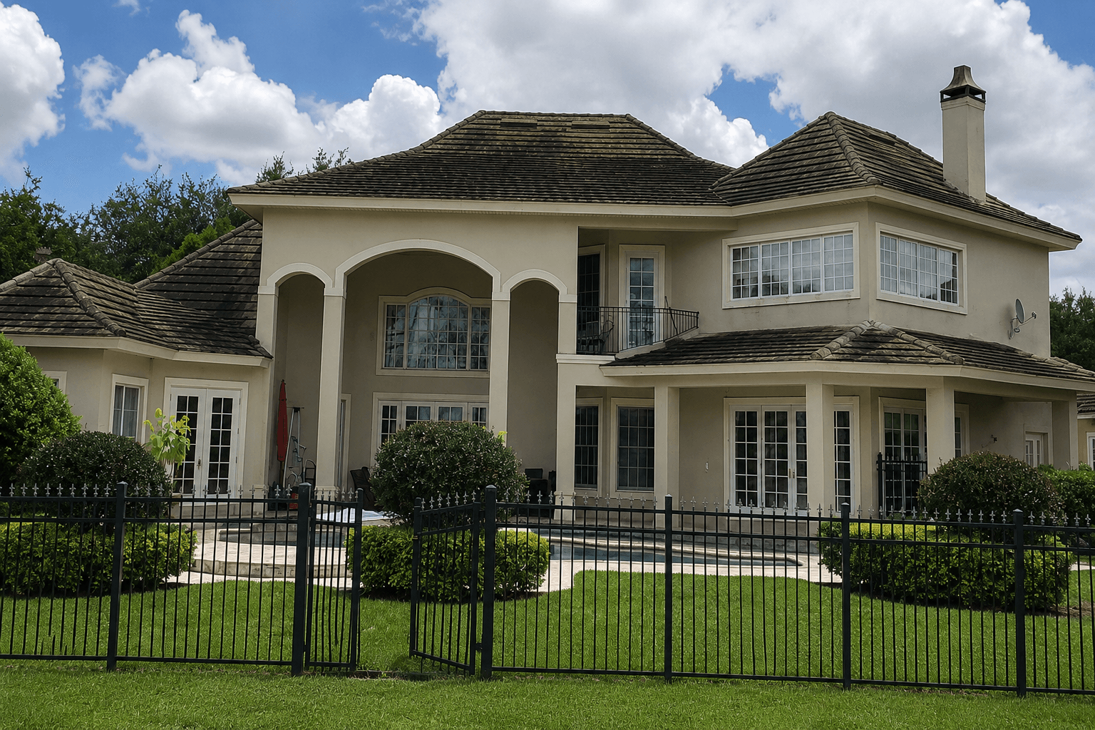 House Washing before cleaning