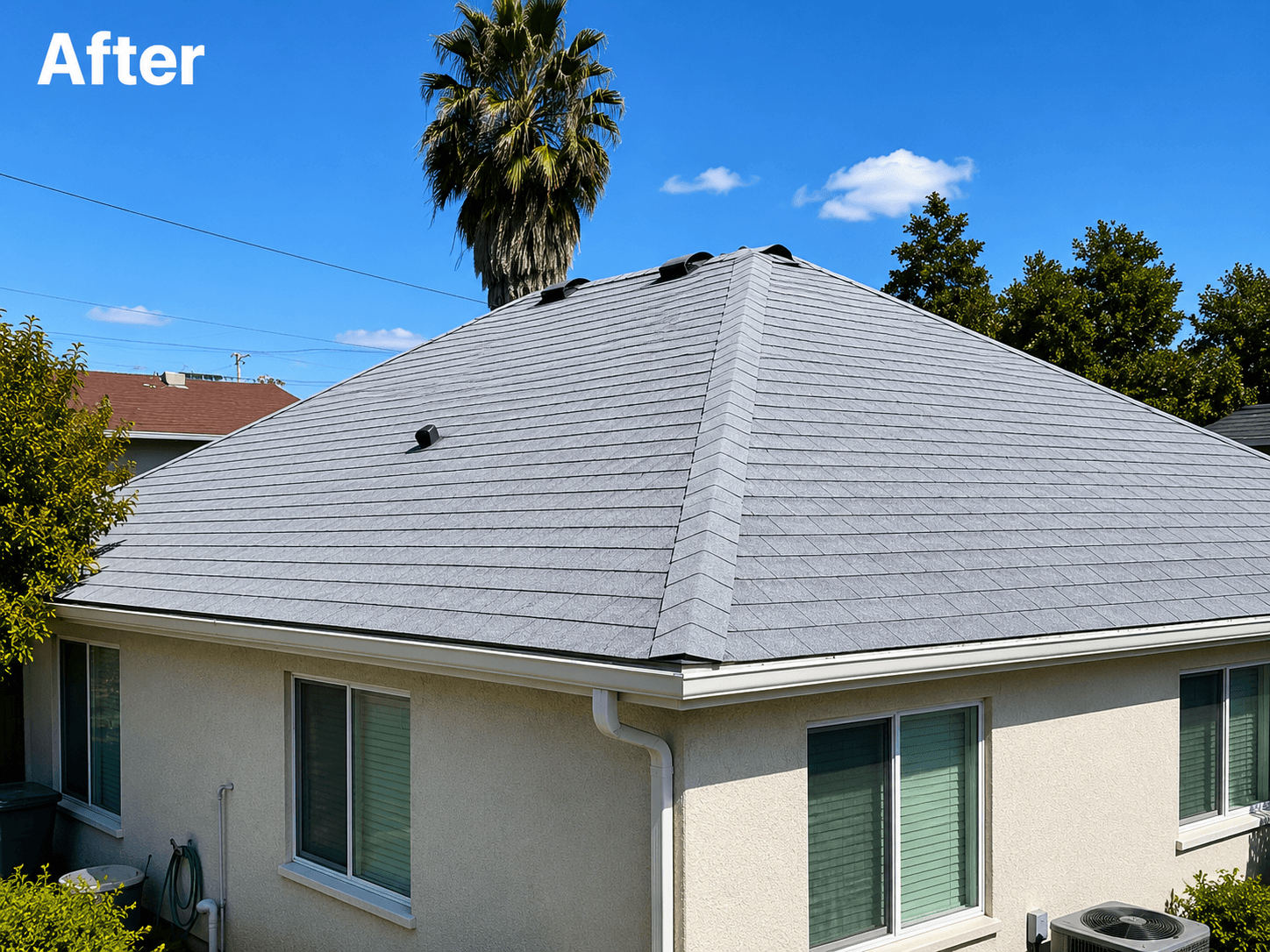 Roof Cleaning after cleaning